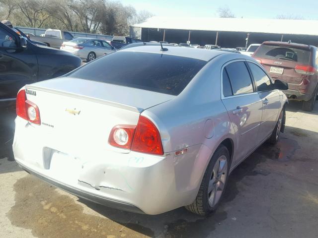 1G1ZB5E10BF197924 - 2011 CHEVROLET MALIBU LS ვერცხლისფერი ფოტო 4