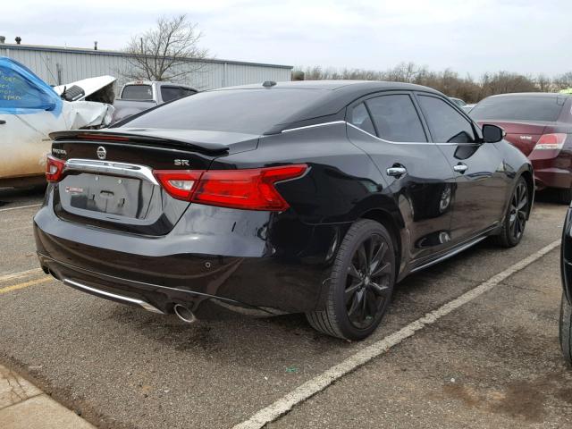 1N4AA6AP1HC387707 - 2017 NISSAN MAXIMA 3.5 BLACK photo 4