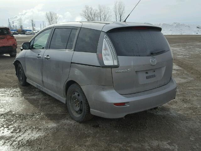 JM1CR2W35A0365176 - 2010 MAZDA 5 GRAY photo 3