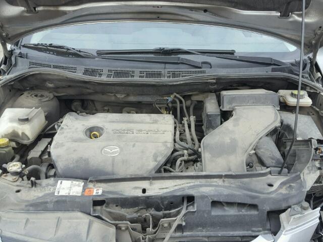 JM1CR2W35A0365176 - 2010 MAZDA 5 GRAY photo 7