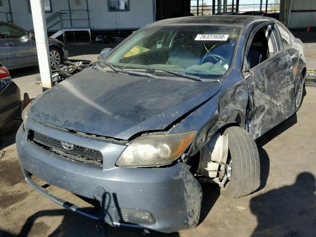 JTKDE167680223810 - 2008 TOYOTA SCION TC CHARCOAL photo 2