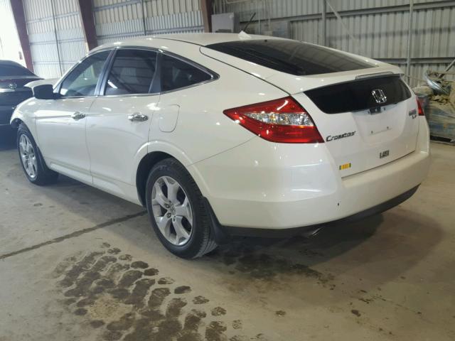 5J6TF1H54CL003417 - 2012 HONDA CROSSTOUR WHITE photo 3