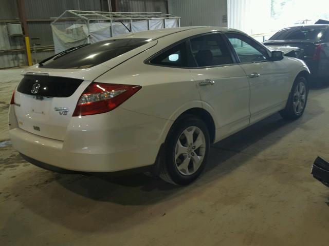 5J6TF1H54CL003417 - 2012 HONDA CROSSTOUR WHITE photo 4