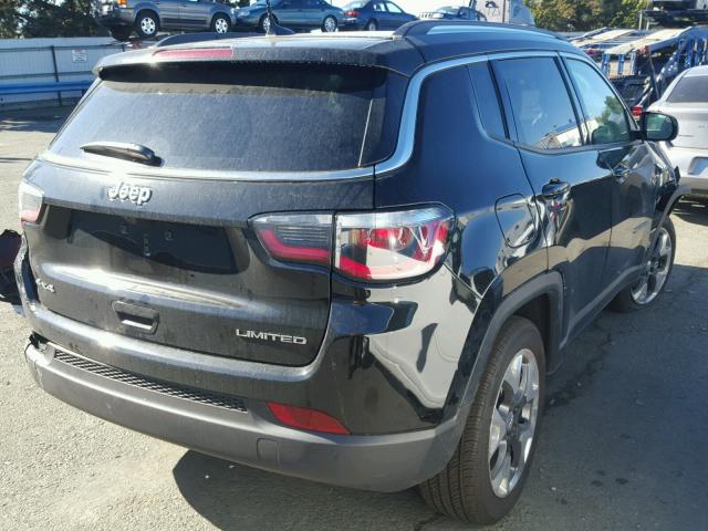 3C4NJDCB3HT666355 - 2017 JEEP COMPASS LI BLACK photo 4