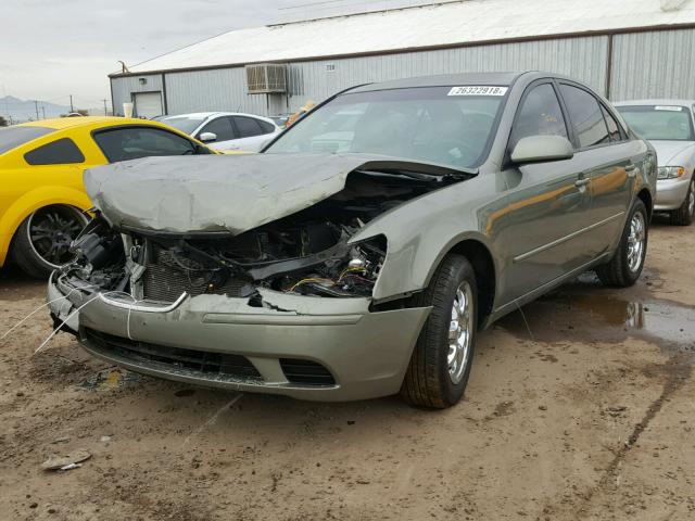 5NPET4AC0AH599516 - 2010 HYUNDAI SONATA GLS GRAY photo 2