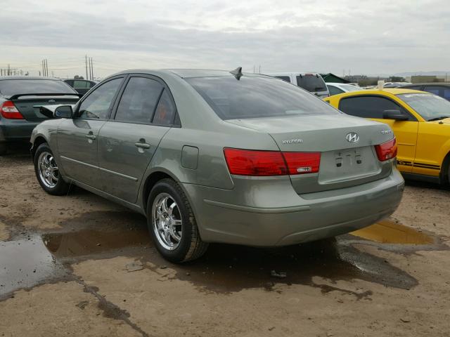 5NPET4AC0AH599516 - 2010 HYUNDAI SONATA GLS GRAY photo 3