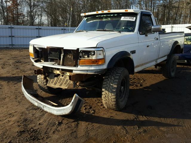 1FTHF26H1SNB26335 - 1995 FORD F250 WHITE photo 2