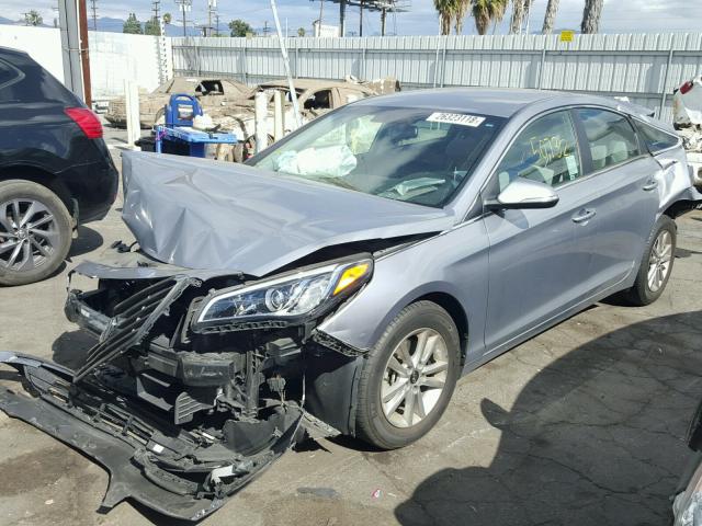 5NPE24AA8GH256222 - 2016 HYUNDAI SONATA ECO SILVER photo 2