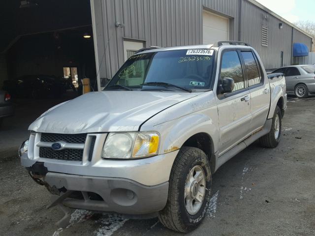 1FMZU77E11UB68077 - 2001 FORD EXPLORER S GRAY photo 2