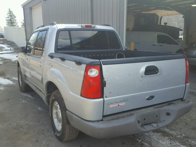 1FMZU77E11UB68077 - 2001 FORD EXPLORER S GRAY photo 3