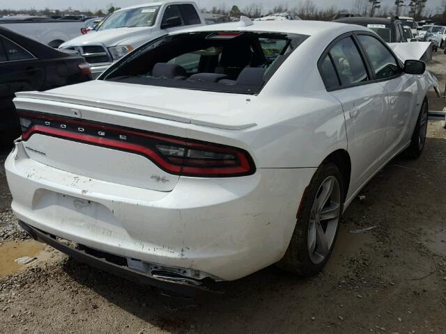 2C3CDXCT2FH852083 - 2015 DODGE CHARGER R/ WHITE photo 4