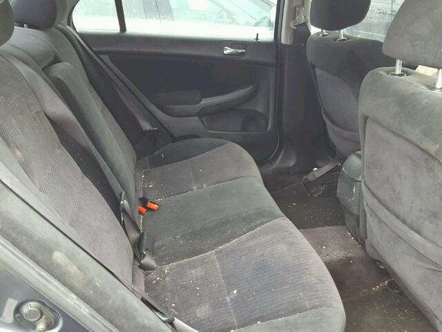 1HGCM56445A808363 - 2005 HONDA ACCORD LX GRAY photo 6