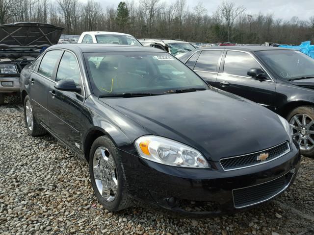 2G1WD58C689262884 - 2008 CHEVROLET IMPALA SUP BLACK photo 1