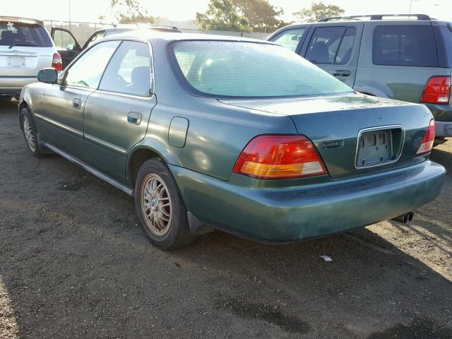 JH4UA2649TC021869 - 1996 ACURA 2.5TL GREEN photo 3