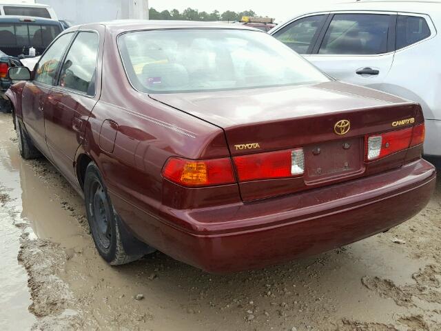 JT2BG22K2Y0464717 - 2000 TOYOTA CAMRY CE RED photo 3