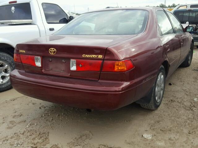 JT2BG22K2Y0464717 - 2000 TOYOTA CAMRY CE RED photo 4