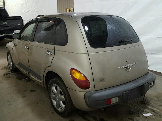 3C8FY68B92T358469 - 2002 CHRYSLER PT CRUISER TAN photo 3