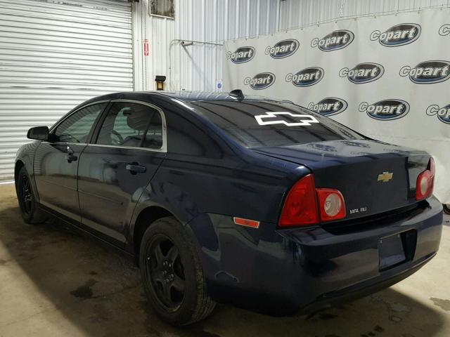 1G1ZB5E05CF301218 - 2012 CHEVROLET MALIBU LS ლურჯი ფოტო 3
