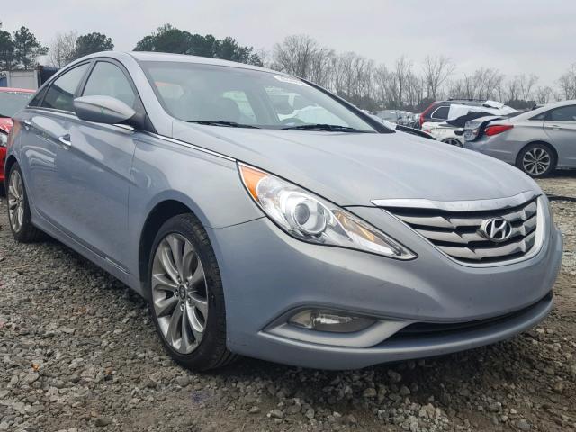 5NPEC4AC2BH218184 - 2011 HYUNDAI SONATA SE BLUE photo 1