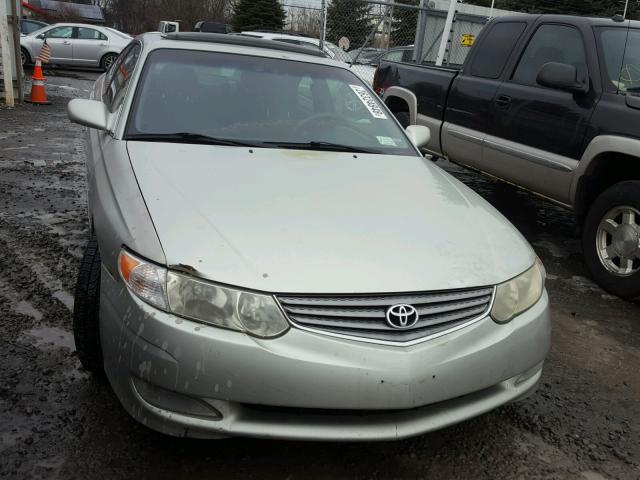 2T1CF22P92C562067 - 2002 TOYOTA CAMRY SOLA SILVER photo 1