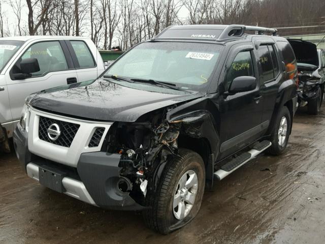 5N1AN0NW2BC505358 - 2011 NISSAN XTERRA OFF BLACK photo 2