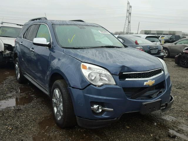 2CNALPEC7B6390981 - 2011 CHEVROLET EQUINOX LT BLUE photo 1