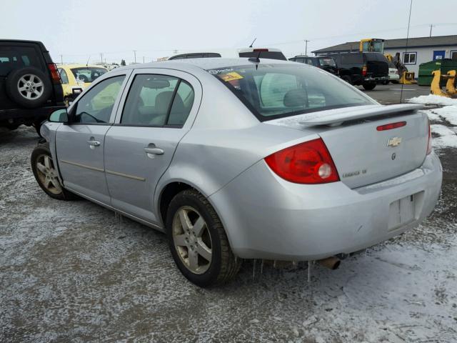 1G1AL58F387116225 - 2008 CHEVROLET COBALT LT SILVER photo 3