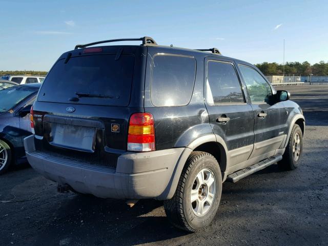 1FMYU04131KA01607 - 2001 FORD ESCAPE XLT BLACK photo 4