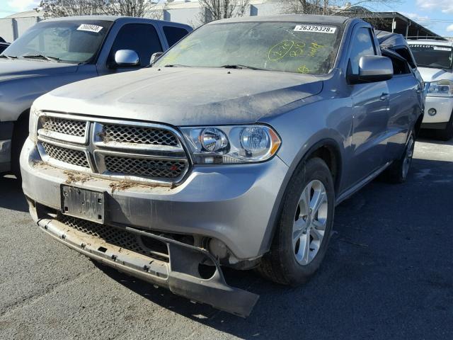 1C4RDHAG9DC697744 - 2013 DODGE DURANGO SX SILVER photo 2