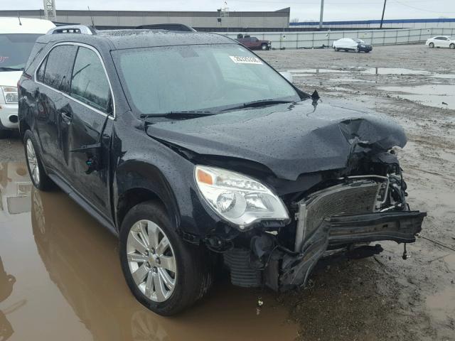 2CNFLNEY0A6292699 - 2010 CHEVROLET EQUINOX LT BLACK photo 1