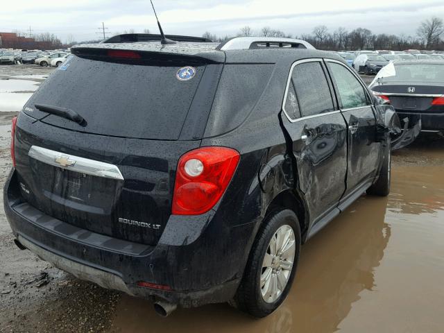 2CNFLNEY0A6292699 - 2010 CHEVROLET EQUINOX LT BLACK photo 4