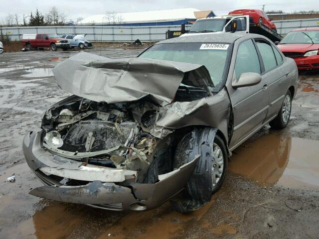 3N1CB51D55L493497 - 2005 NISSAN SENTRA 1.8 TAN photo 2