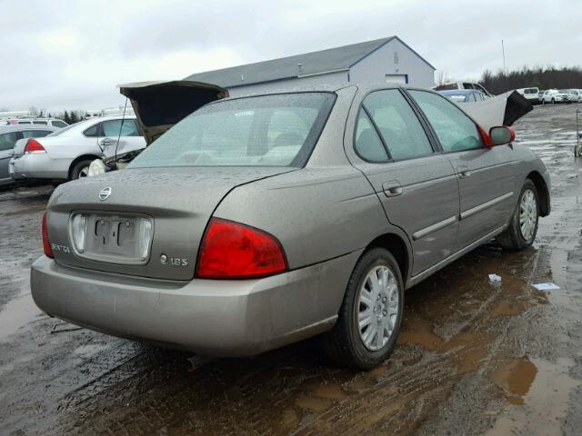 3N1CB51D55L493497 - 2005 NISSAN SENTRA 1.8 TAN photo 4