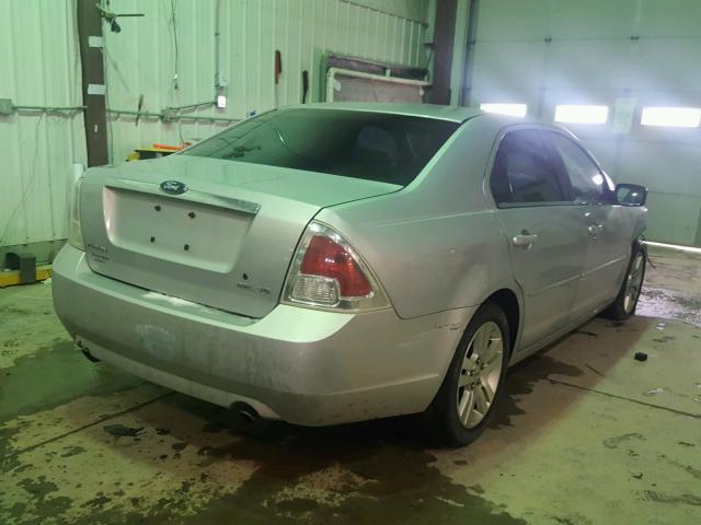 3FAHP08156R225850 - 2006 FORD FUSION SEL GRAY photo 4