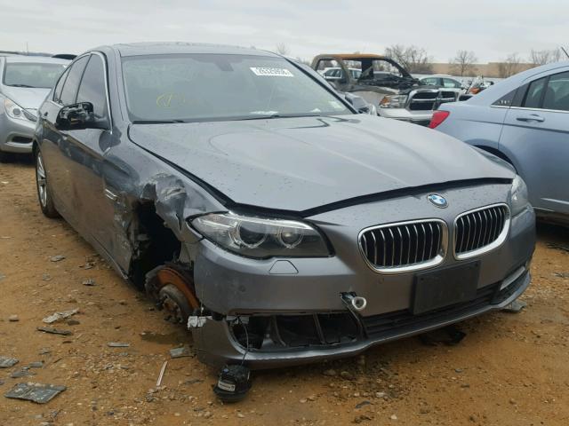 WBA5A7C59FD623327 - 2015 BMW 528 XI GRAY photo 1