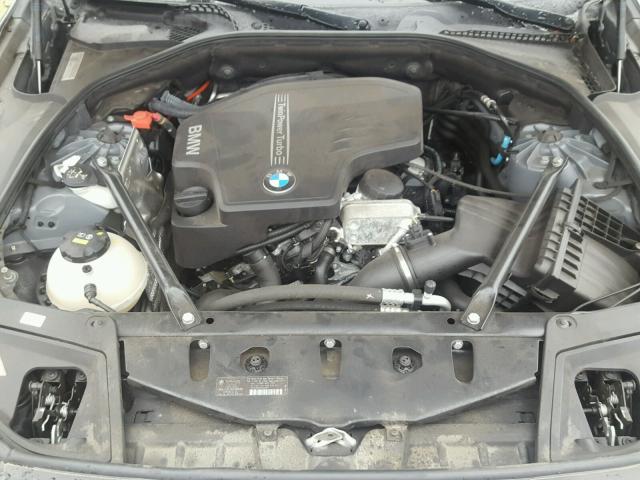 WBA5A7C59FD623327 - 2015 BMW 528 XI GRAY photo 7