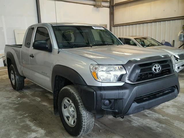 5TFTU4GNXCX015398 - 2012 TOYOTA TACOMA PRE SILVER photo 1