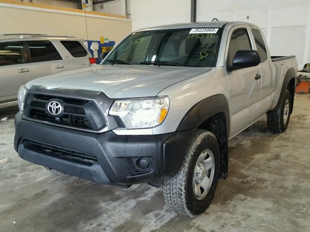 5TFTU4GNXCX015398 - 2012 TOYOTA TACOMA PRE SILVER photo 2