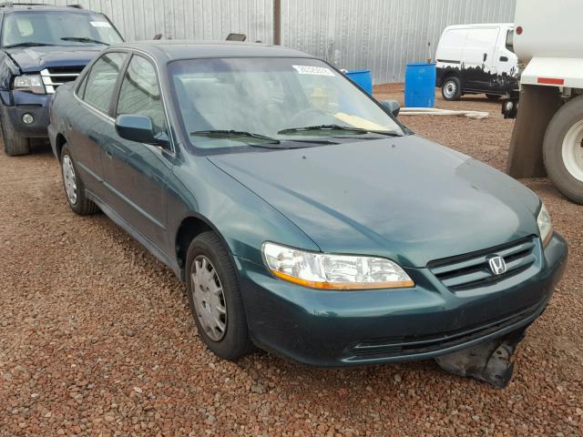 3HGCG66572G706560 - 2002 HONDA ACCORD LX GREEN photo 1