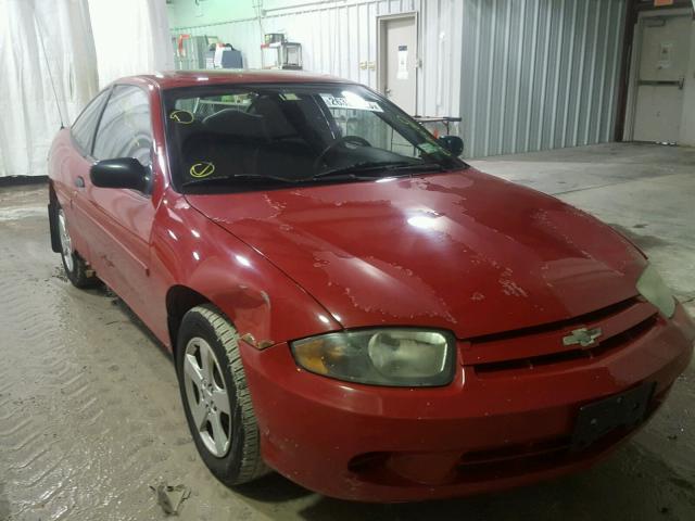 1G1JF12F357201599 - 2005 CHEVROLET CAVALIER L RED photo 1