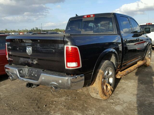 1C6RR6NT7FS634512 - 2015 RAM 1500 LARAM BLACK photo 4