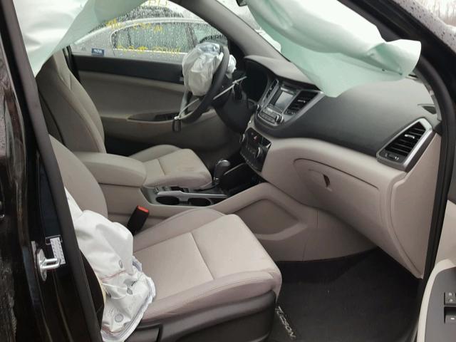 KM8J3CA20HU394564 - 2017 HYUNDAI TUCSON LIM BLACK photo 5