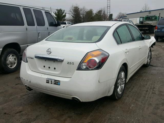 1N4AL2AP6AN410881 - 2010 NISSAN ALTIMA BAS WHITE photo 4