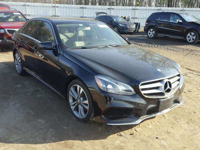 WDDHF5KB6EB030277 - 2014 MERCEDES-BENZ E 350 BLACK photo 1