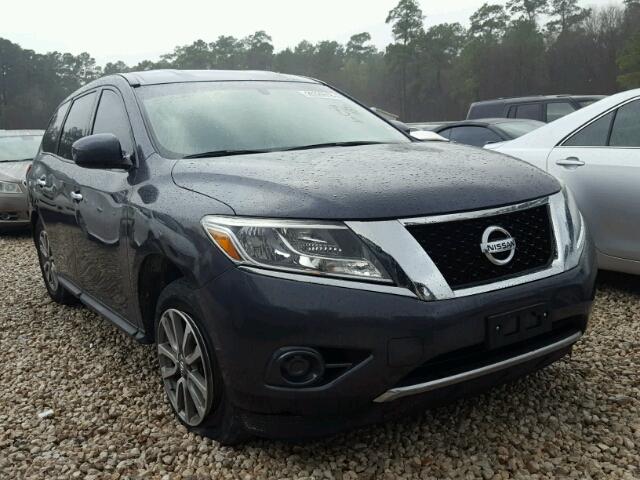 5N1AR2MN8EC640101 - 2014 NISSAN PATHFINDER CHARCOAL photo 1