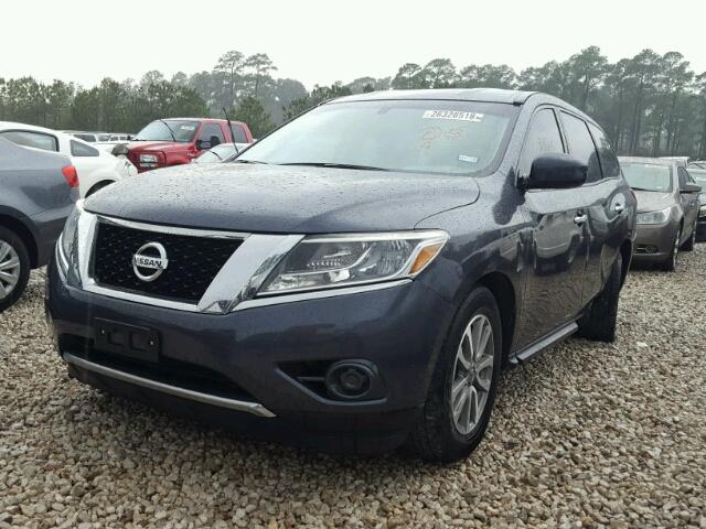 5N1AR2MN8EC640101 - 2014 NISSAN PATHFINDER CHARCOAL photo 2