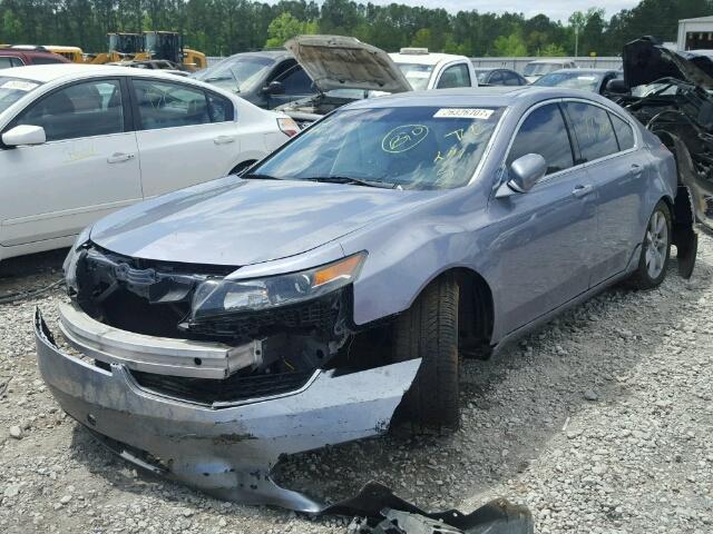 19UUA8F28CA007560 - 2012 ACURA TL BLUE photo 2