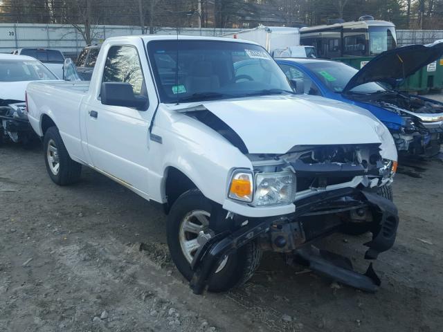 1FTYR10D79PA22650 - 2009 FORD RANGER WHITE photo 1