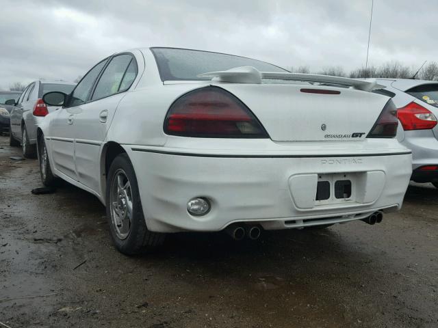 1G2NW52E83M605797 - 2003 PONTIAC GRAND AM G WHITE photo 3