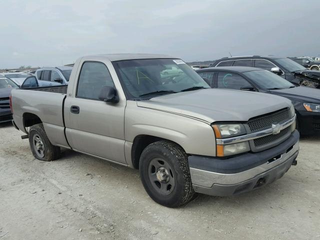 1GCEC14X83Z302680 - 2003 CHEVROLET SILVERADO GRAY photo 1